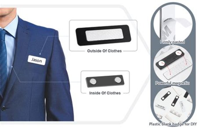 Are name tags reusable?