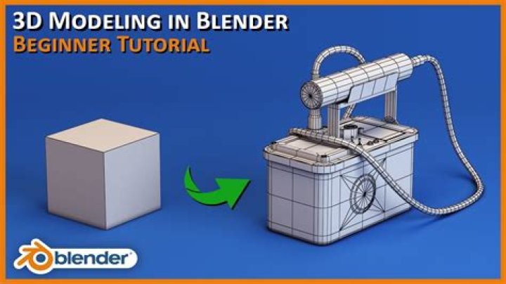 Can blender do 3D modeling?