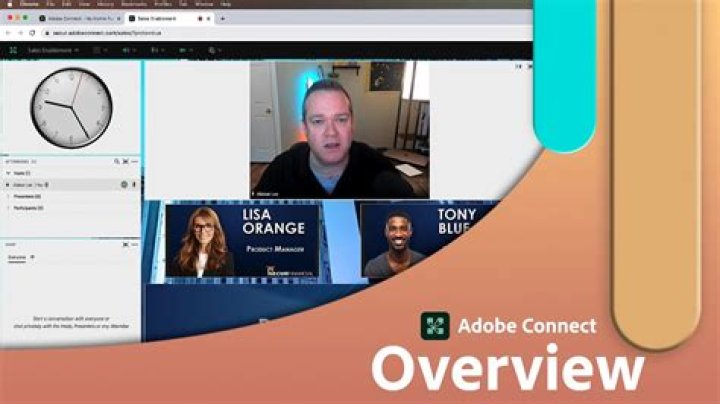Can participants talk in Adobe Connect?