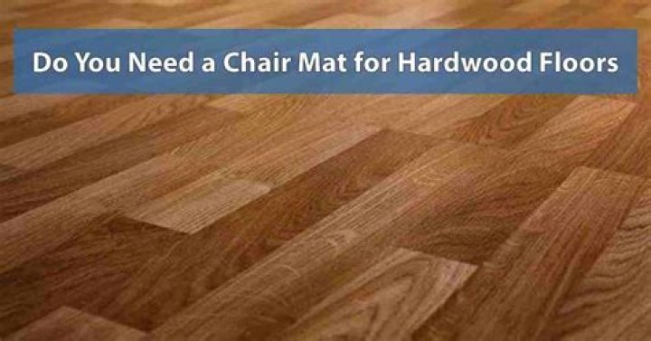 Do I need a chair mat for tile?