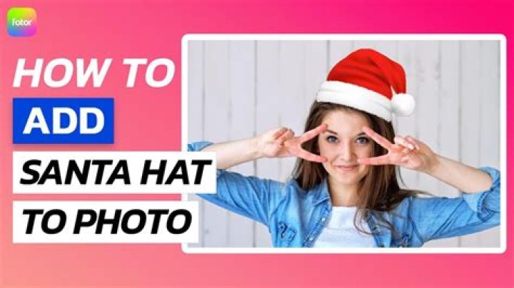 How do I add Santa to my photo?