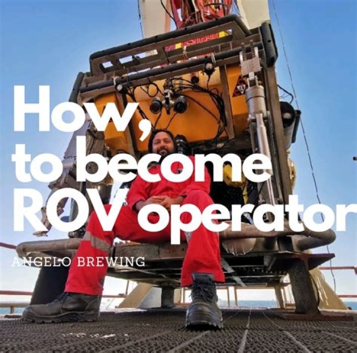 How do I become an ROV technician?