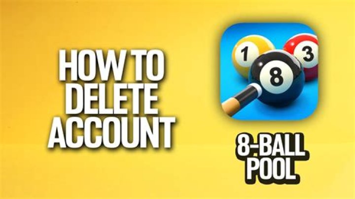 How do I delete my 8 Ball Pool account?