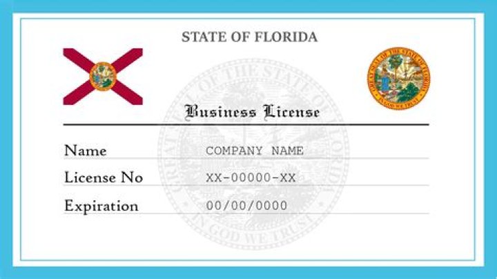 How do I find out if a business has a license in Florida?