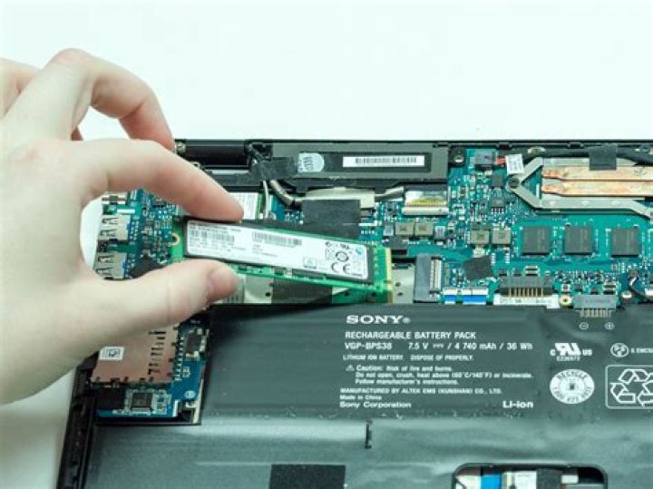 How do I remove the hard drive from a Sony VAIO PCG?