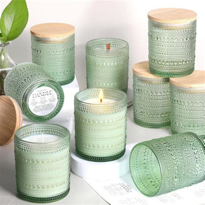 How do you label glass candle jars?