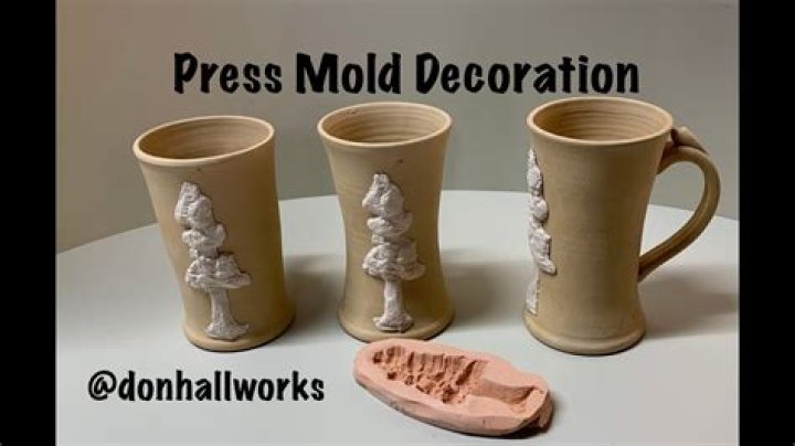 How do you make a press mold for ceramics?