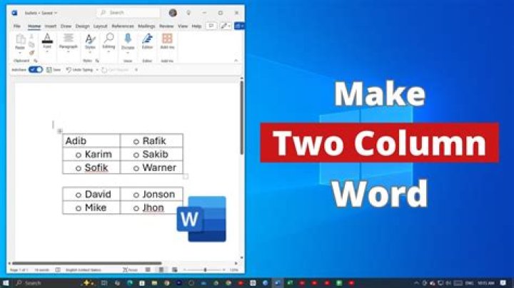 How do you make two columns on Tumblr?