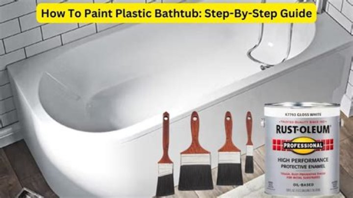 How do you paint a plastic bin without chipping it?