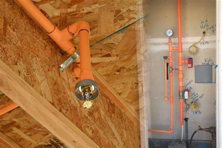 How does a home fire sprinkler system work?