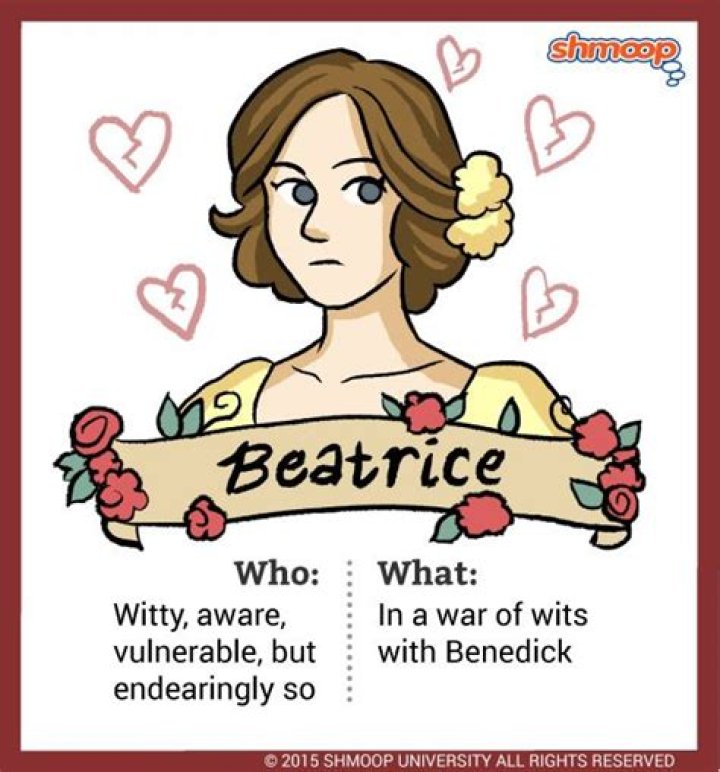 How does Hero describe Beatrice?