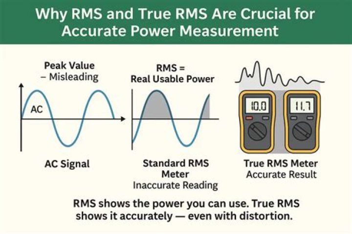 How is true RMS measured?