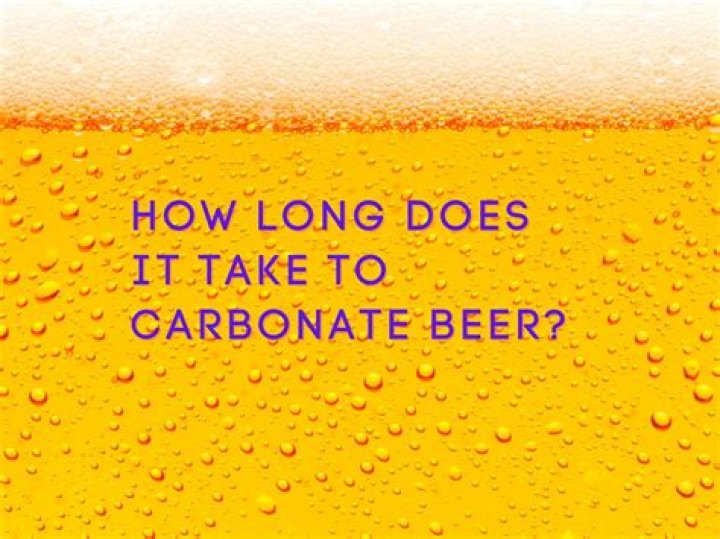 How long does it take to carbonate beer in a bottle?