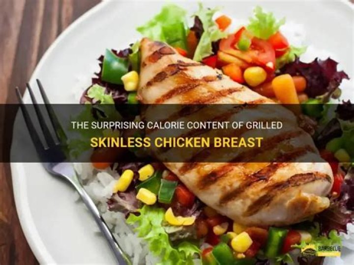 How many calories are in a thin sliced chicken breast?