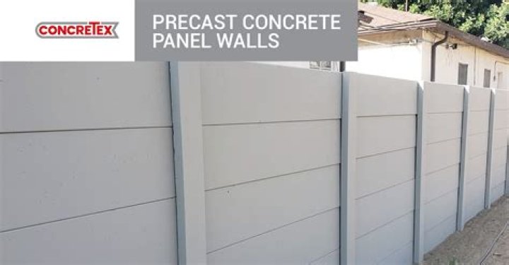 How much does a precast concrete wall cost?