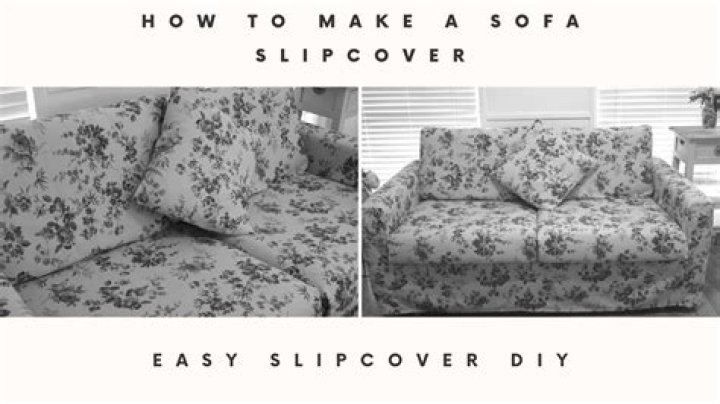 How much fabric do I need for a ottoman slipcover?