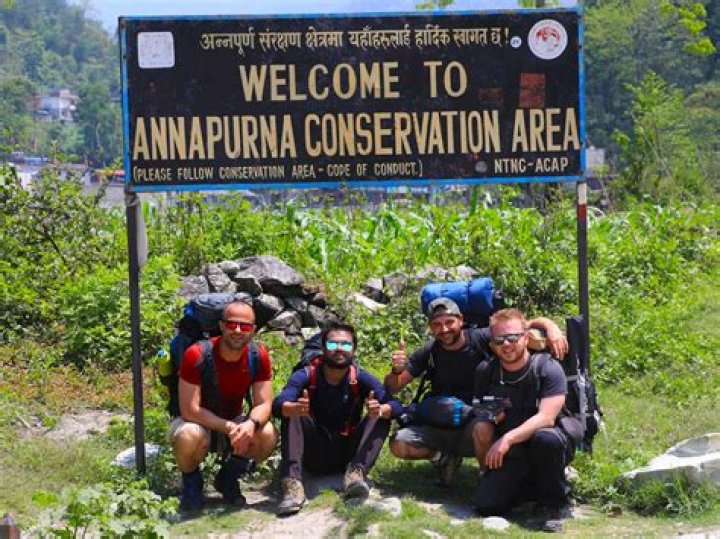 In which district is Annapurna Conservation Area?