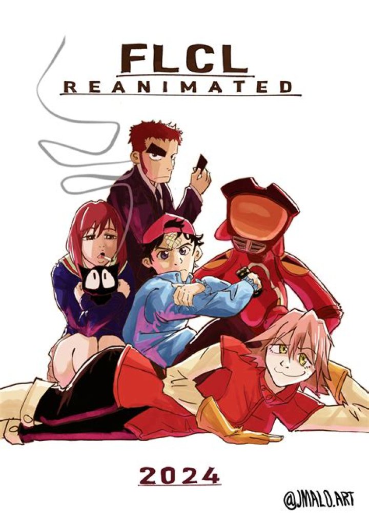Is FLCL originally a manga?