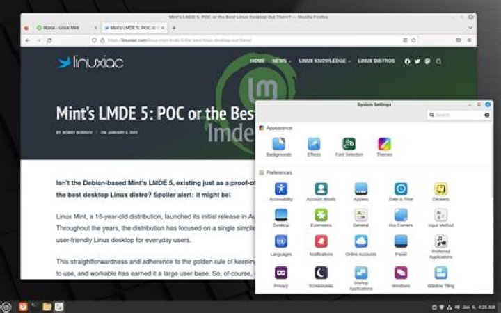 Is LMDE better than Linux Mint?