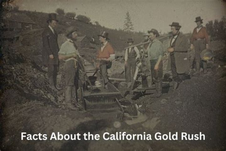 What are 5 interesting facts about the California Gold Rush?