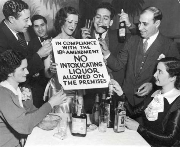 What are speakeasies and why did they come about during Prohibition?