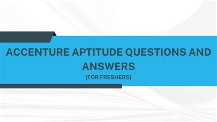 What are the technical questions asked in Accenture?