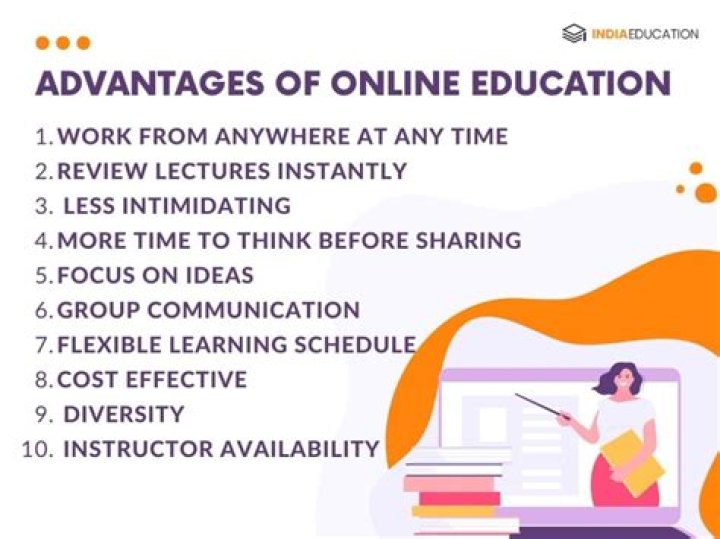 What are three advantages of having an education?