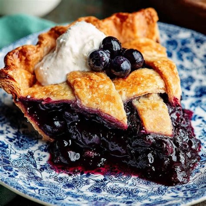 What can I substitute for cornstarch in blueberry pie?