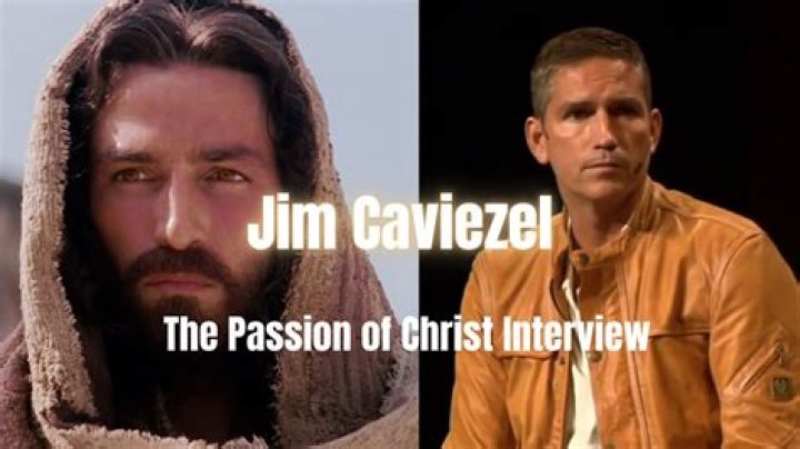 What happened to Jim Caviezel while filming Passion of the Christ?