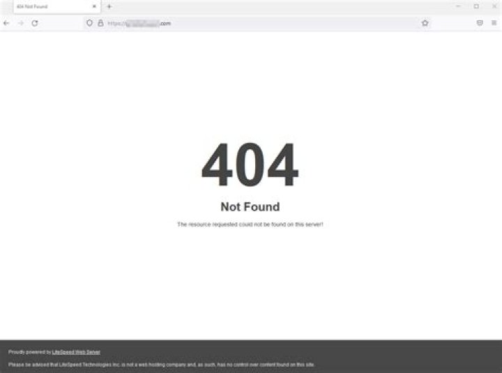 What is a 404 error?