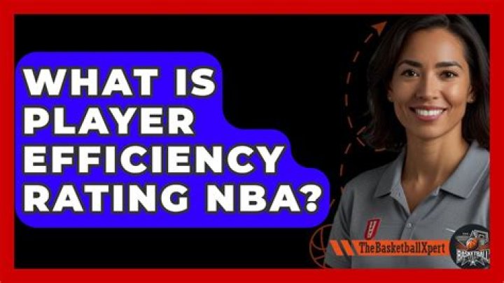 What is a good player efficiency rating?