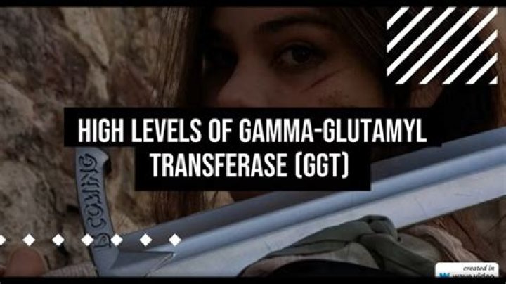 What is a high level of gamma GT?