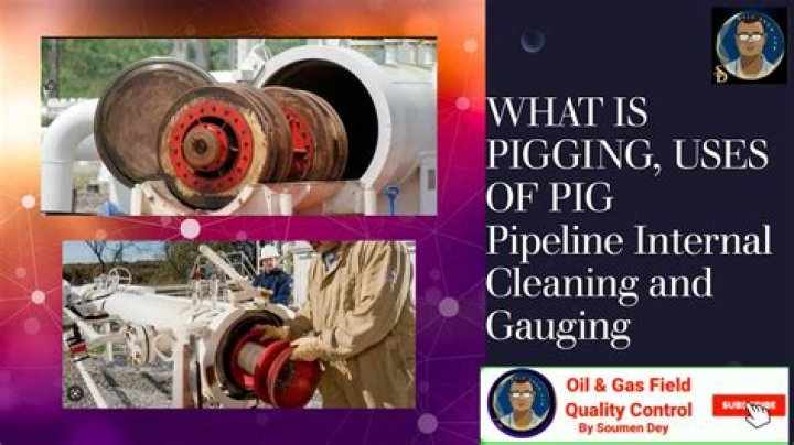 What is a pipe cleaning pig?