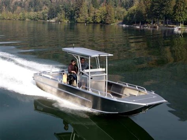 What is an aluminum fishing boat called?