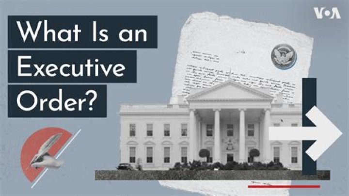 What is an executive order simplified?