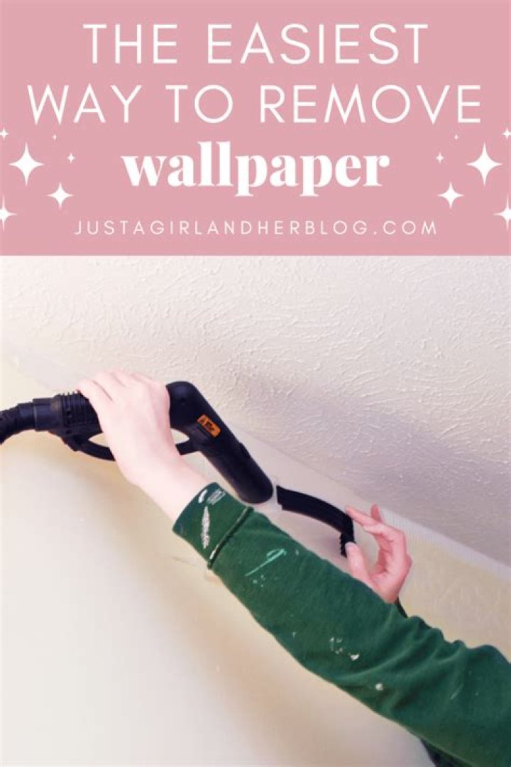 What is the best method to remove wallpaper?
