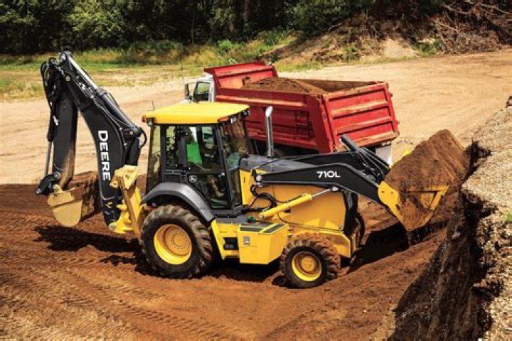 What is the biggest John Deere backhoe?