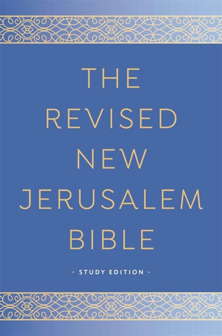 What is the difference between the New Jerusalem Bible and the Revised New Jerusalem Bible?