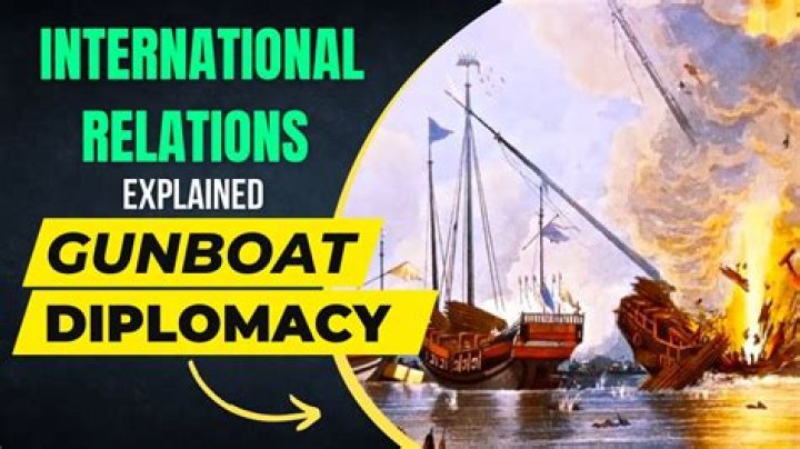 What is the meaning gunboat diplomacy?
