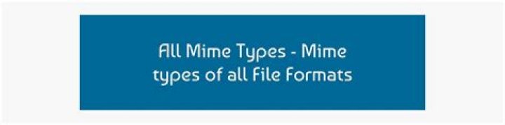 What is the MIME type for DOCX?