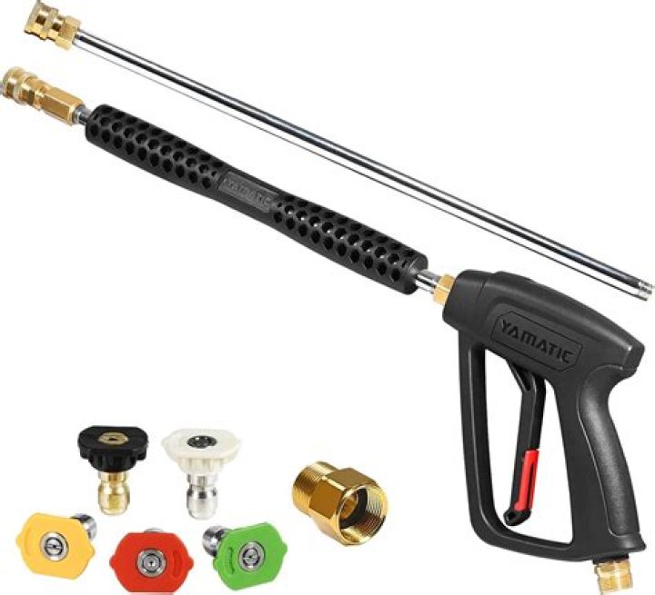What is the most powerful pressure washer nozzle?