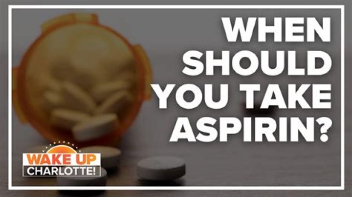 What is the new warning about aspirin?
