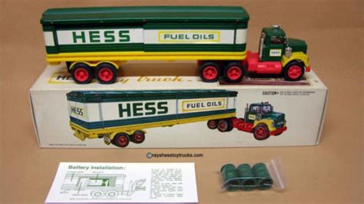 What is the rarest Hess truck?