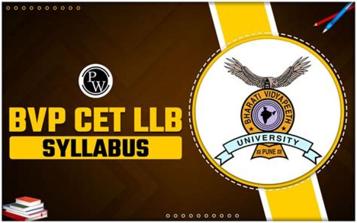 What is the syllabus of BVP CET?