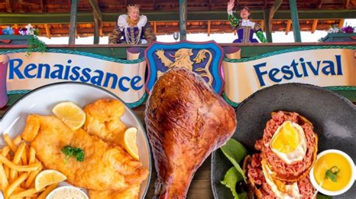 What kind of food is served at the Renaissance Festival?