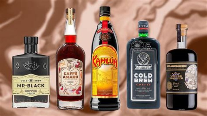 What liquors are black?