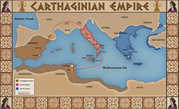 What race were the ancient Carthaginians?