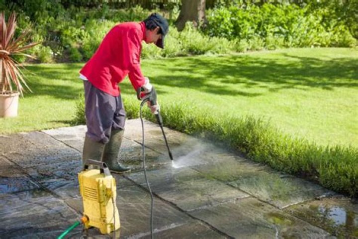 What should you not do when pressure washing?