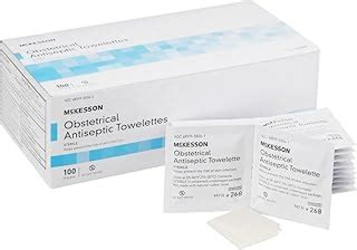 What wipes are used for clean catch urine?