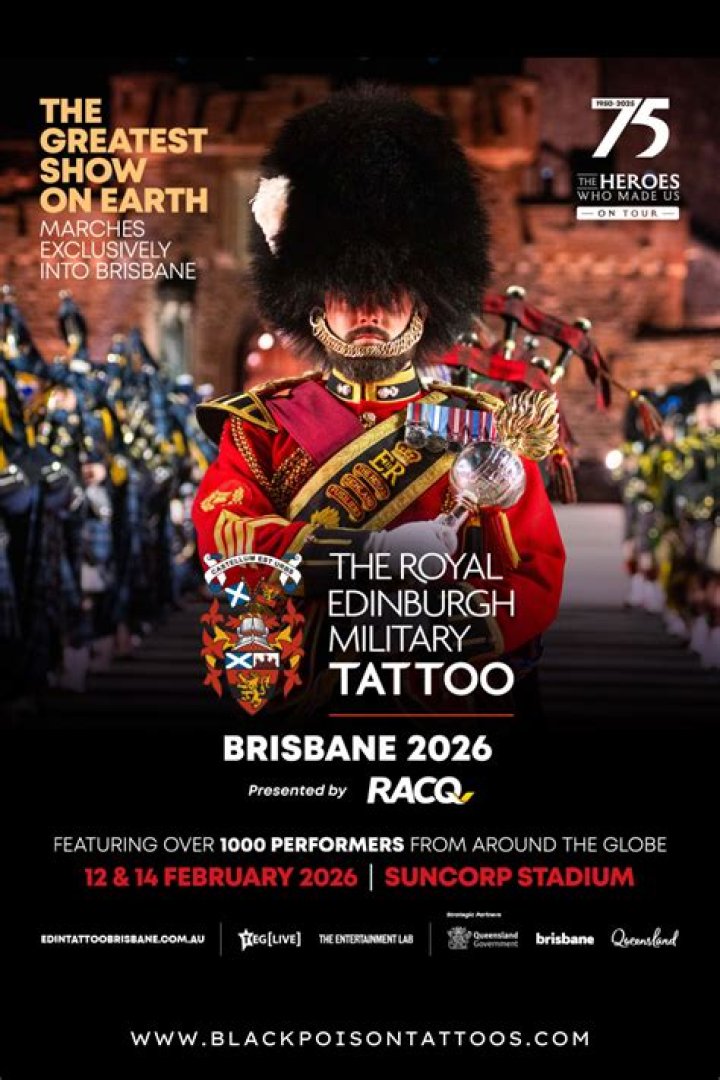 When was the Edinburgh Tattoo in Sydney?
